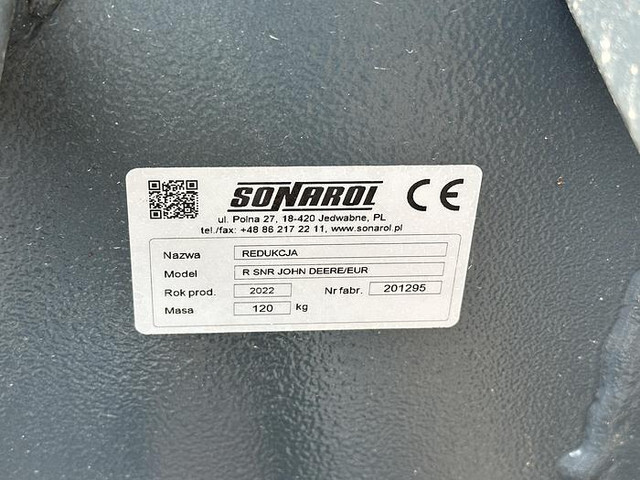 Sonarol John Deere Adapter pass. zu Euro Aufnahme - Papildaprīkojums: foto 3 Sonarol John Deere Adapter pass. zu Euro Aufnahme - Papildaprīkojums: foto 3