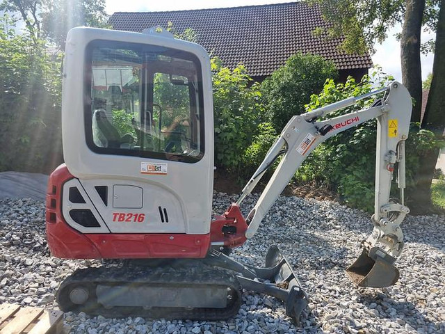 Takeuchi TB216 Minibagger - Mini-ekskavators: foto 2 Takeuchi TB216 Minibagger - Mini-ekskavators: foto 2