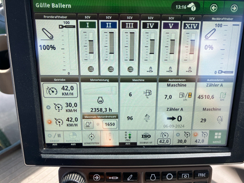 John Deere 6R250 mit FKH/ FZW/ CommandPro - Traktors: foto 3 John Deere 6R250 mit FKH/ FZW/ CommandPro - Traktors: foto 3