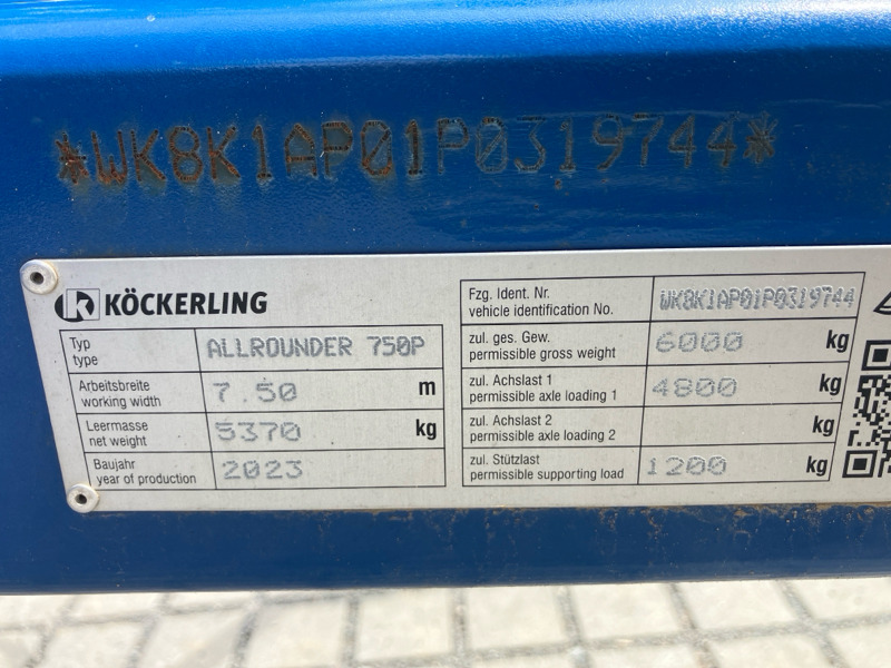 Köckerling Allrounder 750 profiline - Ecēša: foto 2 Köckerling Allrounder 750 profiline - Ecēša: foto 2