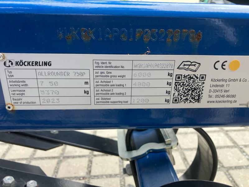 Köckerling Allrounder 750 profiline - Ecēša: foto 2 Köckerling Allrounder 750 profiline - Ecēša: foto 2