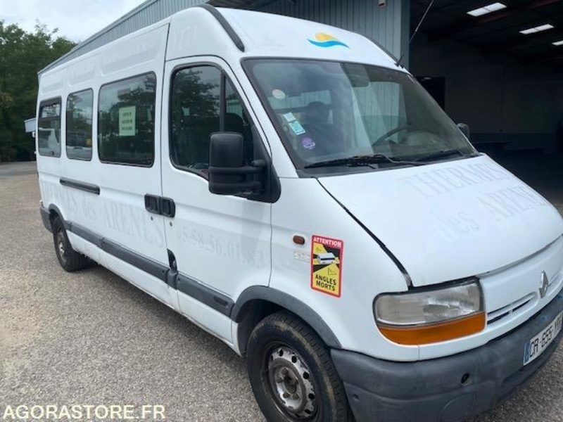 AUTOCAR RENAULT MASTER 2001 16 PLACES MAP - 573 000 KM - Mikroautobuss, Pasažieru furgons: foto 2 AUTOCAR RENAULT MASTER 2001 16 PLACES MAP - 573 000 KM - Mikroautobuss, Pasažieru furgons: foto 2