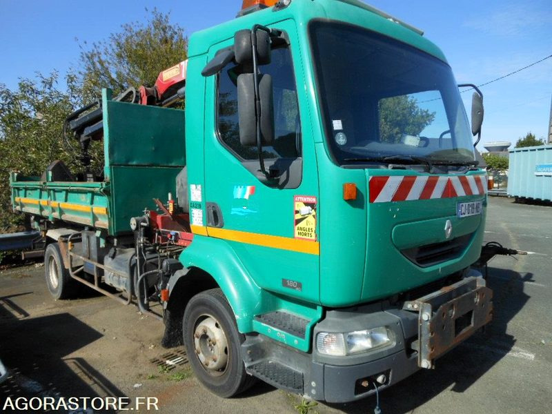 CAMION PTAC < 19 T RENAULT M180 (CA219) - Kravas auto ar manipulatoru: foto 5 CAMION PTAC < 19 T RENAULT M180 (CA219) - Kravas auto ar manipulatoru: foto 5