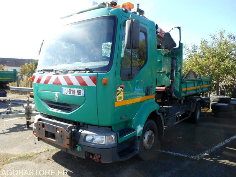 CAMION PTAC < 19 T RENAULT M180 (CA219) - Kravas auto ar manipulatoru: foto 1 CAMION PTAC < 19 T RENAULT M180 (CA219) - Kravas auto ar manipulatoru: foto 1