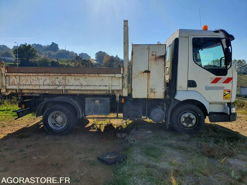 Camion Benne Renault Midlum -2005 - 13t5 - 250000km - Kravas automašīna pašizgāzējs: foto 1 Camion Benne Renault Midlum -2005 - 13t5 - 250000km - Kravas automašīna pašizgāzējs: foto 1