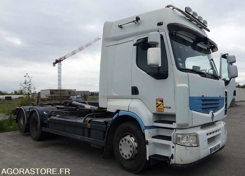Camion ampliroll Renault lander 450dxi 2008 490000km - Pacēlājs ar āķi: foto 1 Camion ampliroll Renault lander 450dxi 2008 490000km - Pacēlājs ar āķi: foto 1