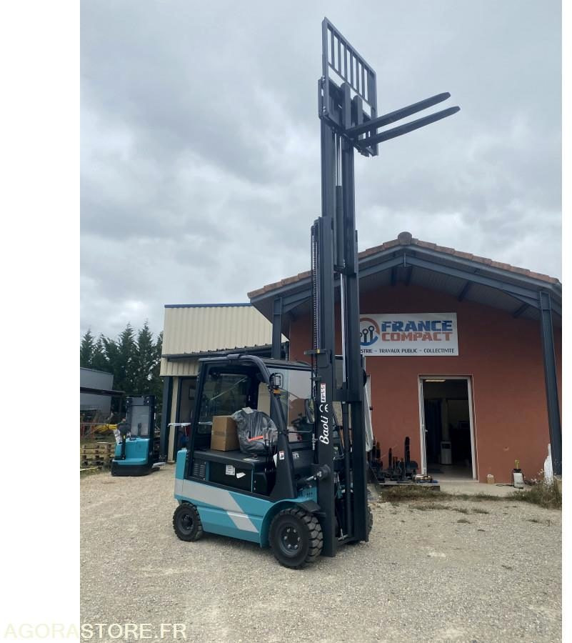 Chariot élévateur NEUF BAOLI KBE30N 3T ELECTRIQUE - Elektroiekrāvējs: foto 1 Chariot élévateur NEUF BAOLI KBE30N 3T ELECTRIQUE - Elektroiekrāvējs: foto 1