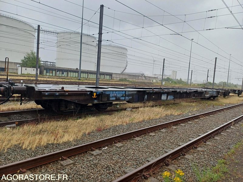 Citas iekārtas Wagon plat intermodal type Sggnss – modèle 6432B0-4, 72 pieds - 2003 (ref 1173): foto 1