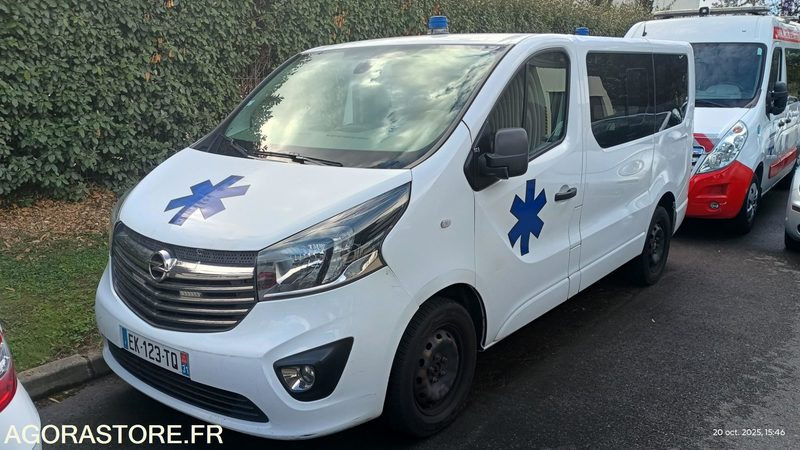 EK-123-TQ - Non Roulant - OPEL VIVARO - VASP - CG INTEGRAL - 447 455 Kms - Ātrās palīdzības mašīna: foto 1 EK-123-TQ - Non Roulant - OPEL VIVARO - VASP - CG INTEGRAL - 447 455 Kms - Ātrās palīdzības mašīna: foto 1