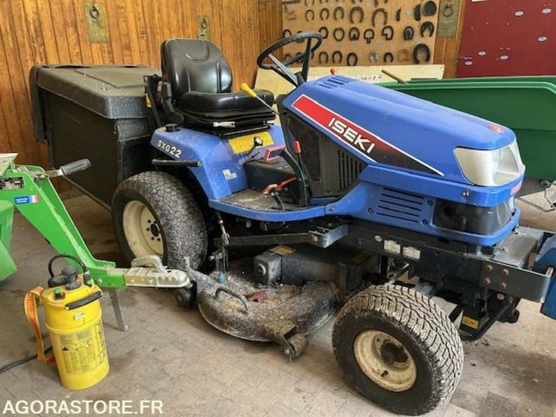 ISEKI SXG22H – Tracteur tondeuse -905 HEURES- Année 2008 - largeur de coupe 122 - Zāles pļāvējs: foto 2 ISEKI SXG22H – Tracteur tondeuse -905 HEURES- Année 2008 - largeur de coupe 122 - Zāles pļāvējs: foto 2