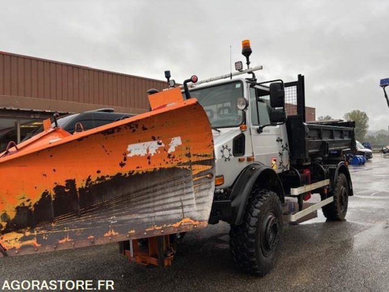 CAMION 4X4 MERCEDES UNIMOG U5000 2009 62289 KM 4667 HEURES + ETRAV SICOMETAL GM1 - Kravas automašīna: foto 1 CAMION 4X4 MERCEDES UNIMOG U5000 2009 62289 KM 4667 HEURES + ETRAV SICOMETAL GM1 - Kravas automašīna: foto 1