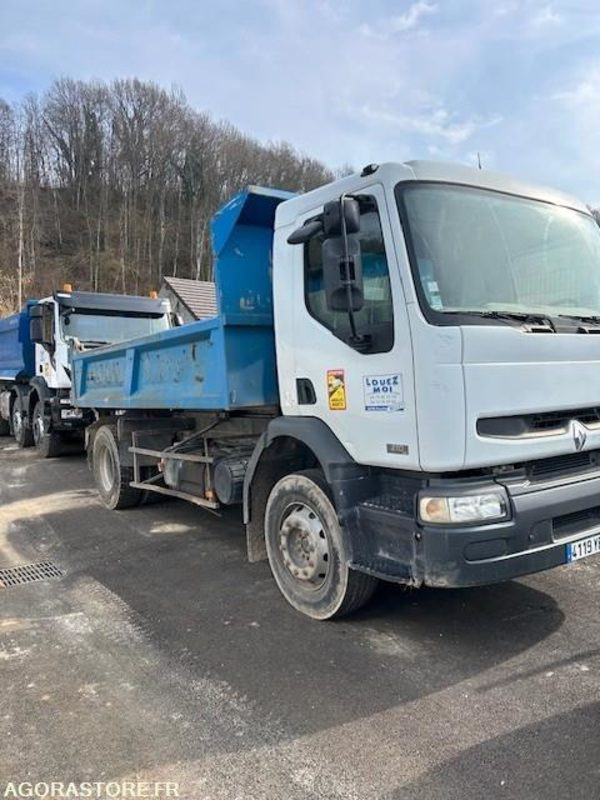 CAMION BI-BENNE RENAULT PREMIUM 270 DCI 420 000 KM 2002 - Kravas automašīna: foto 1 CAMION BI-BENNE RENAULT PREMIUM 270 DCI 420 000 KM 2002 - Kravas automašīna: foto 1