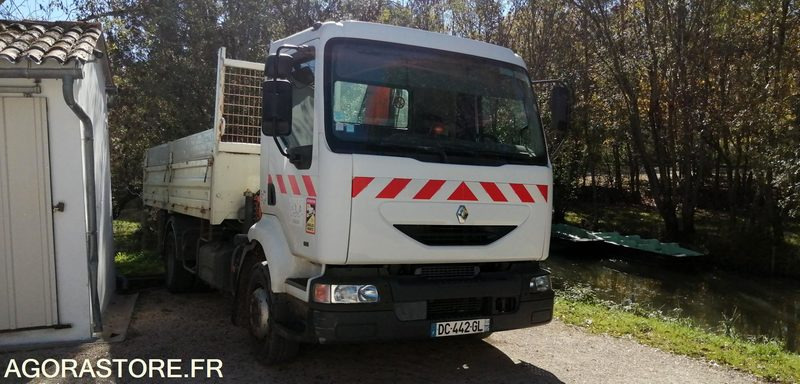 Camion benne avec grue - Renault Midlum 2001 293846kms - Kravas automašīna: foto 2 Camion benne avec grue - Renault Midlum 2001 293846kms - Kravas automašīna: foto 2
