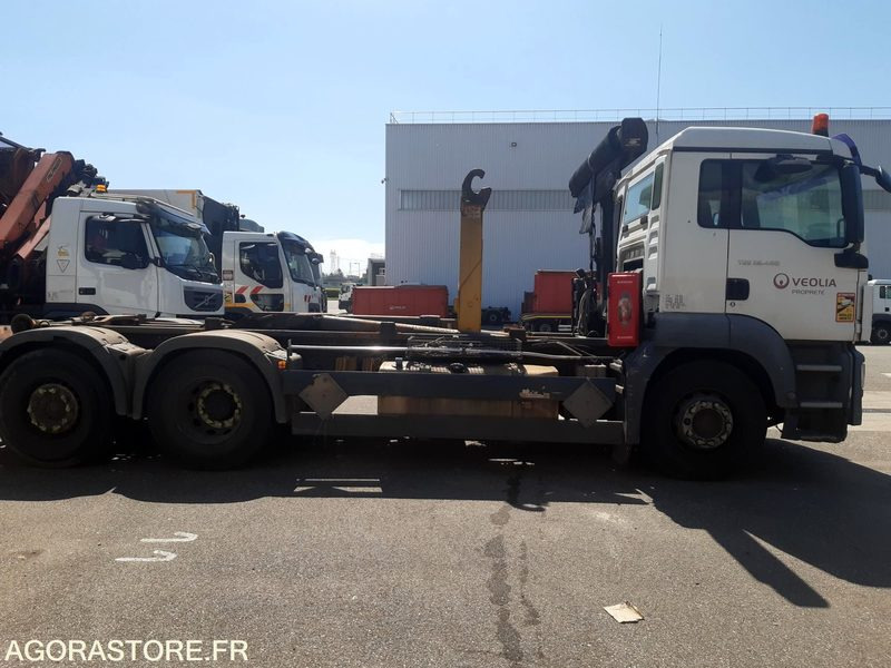 R51812-PORTEUR POLYBENNE MAN TGS 28.400 - BRAS GUIMA - ANNÉE 2010 - 555918 Km - Kravas automašīna: foto 4 R51812-PORTEUR POLYBENNE MAN TGS 28.400 - BRAS GUIMA - ANNÉE 2010 - 555918 Km - Kravas automašīna: foto 4