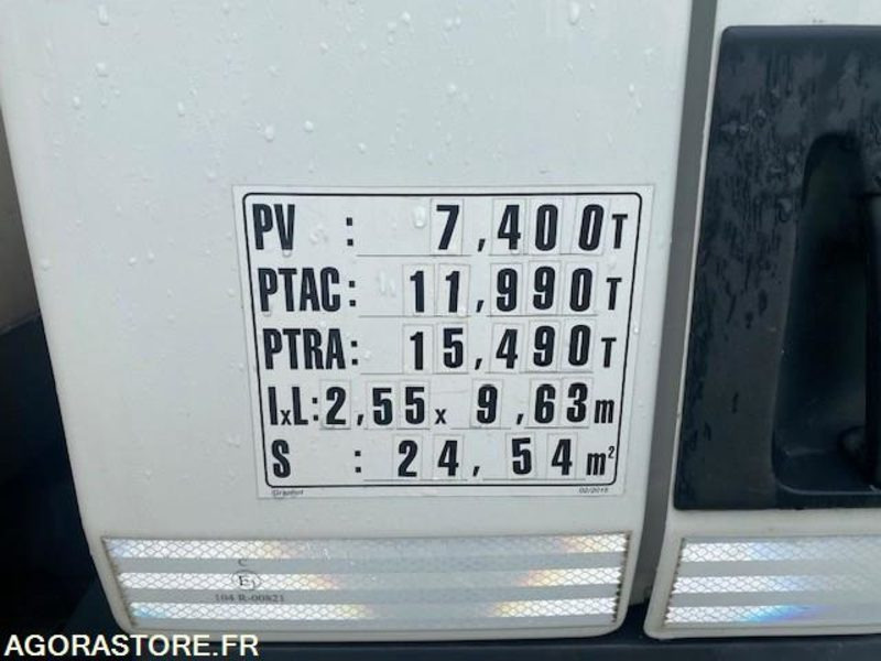 RENAULT FOURGON HAYON D12 - 2017 - 300 000km - Kravas automašīna: foto 3 RENAULT FOURGON HAYON D12 - 2017 - 300 000km - Kravas automašīna: foto 3