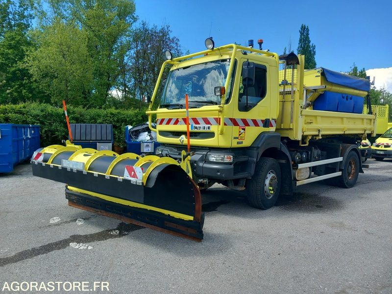 RENAULT KERAX 370 DCI + SALEUSE EUROPE SERVICE + LAME ARVEL KR0207 SE1207 LA0912 - Kravas automašīna: foto 1 RENAULT KERAX 370 DCI + SALEUSE EUROPE SERVICE + LAME ARVEL KR0207 SE1207 LA0912 - Kravas automašīna: foto 1