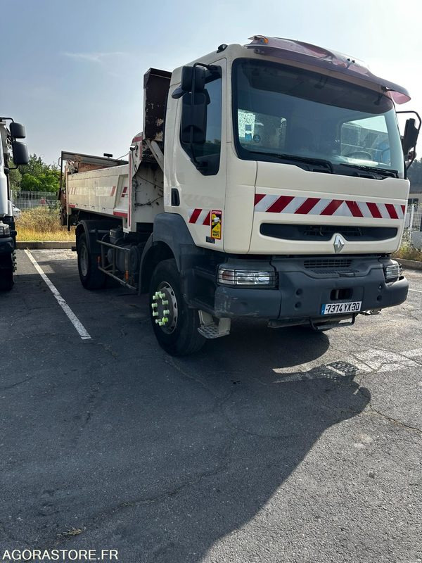 RENAULT KERAX260 4X2 BIBENNE + GRAIVILLONEUR - 2005 / 401859 KM (MN524) - Kravas automašīna: foto 1 RENAULT KERAX260 4X2 BIBENNE + GRAIVILLONEUR - 2005 / 401859 KM (MN524) - Kravas automašīna: foto 1