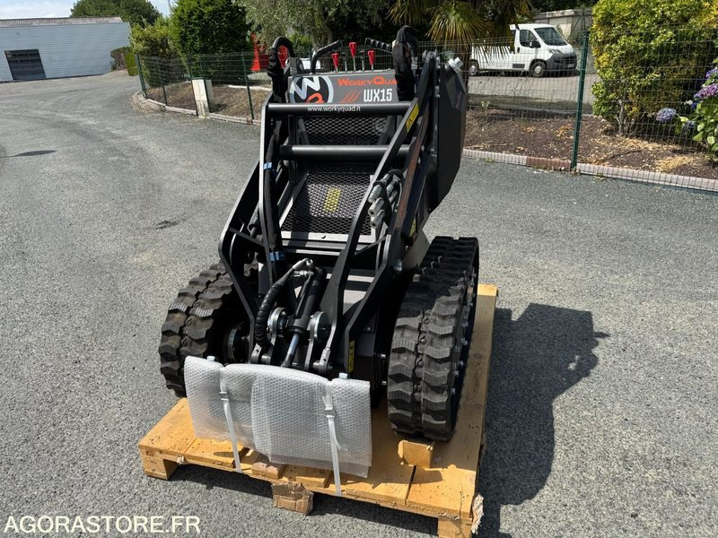 Mini chargeuse à chenilles worky quad WX15D - Lauksaimniecības tehnika: foto 2 Mini chargeuse à chenilles worky quad WX15D - Lauksaimniecības tehnika: foto 2