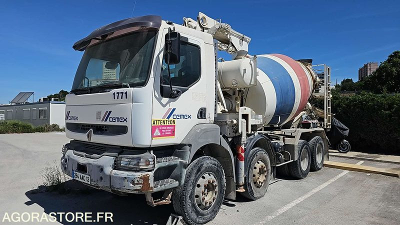MALAXEUR POMPE A BETON RENAULT PREMIUM - 2004 / 346 794 KM - EXCLU EXPORT - Betona sūknis ar mikseri: foto 1 MALAXEUR POMPE A BETON RENAULT PREMIUM - 2004 / 346 794 KM - EXCLU EXPORT - Betona sūknis ar mikseri: foto 1