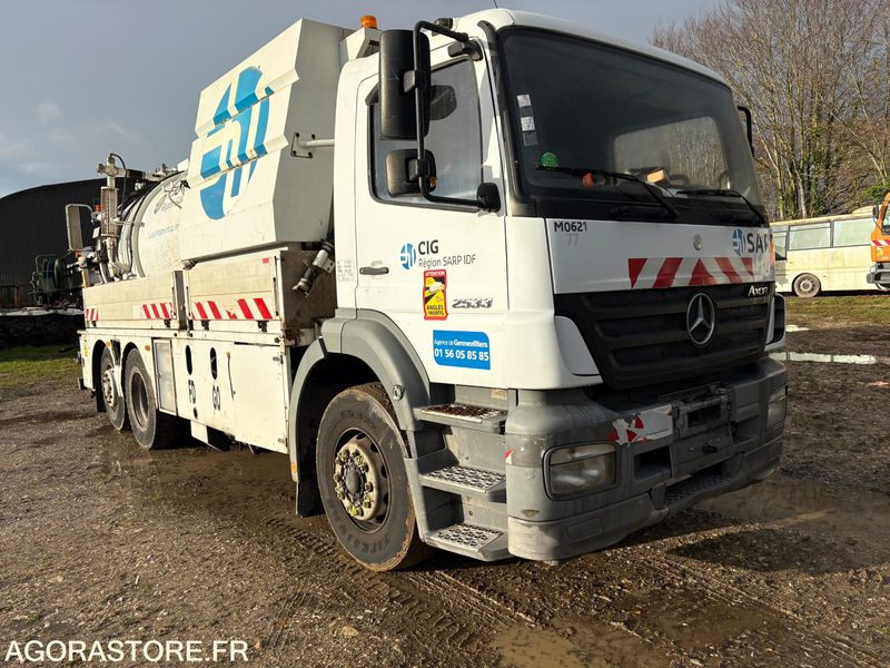 MERCEDES AXOR 2533 HYDROCUREUR Non Roulant - Asenizācijas mašīna: foto 1 MERCEDES AXOR 2533 HYDROCUREUR Non Roulant - Asenizācijas mašīna: foto 1