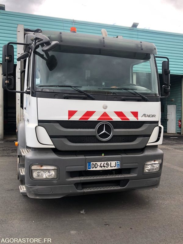 MERCEDES AXOR 26T-21m3 - 287235 kms - 2014 - Atkritumu vedējs: foto 1 MERCEDES AXOR 26T-21m3 - 287235 kms - 2014 - Atkritumu vedējs: foto 1