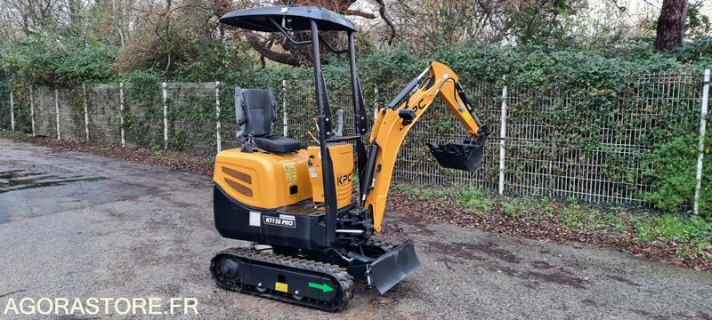 MINI PELLE - KPC - KT 12 SPRO - ETAT NEUF - Mini-ekskavators: foto 4 MINI PELLE - KPC - KT 12 SPRO - ETAT NEUF - Mini-ekskavators: foto 4