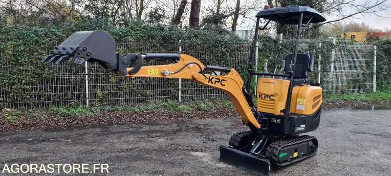MINI PELLE - KPC - KT 12 SPRO - ETAT NEUF - Mini-ekskavators: foto 3 MINI PELLE - KPC - KT 12 SPRO - ETAT NEUF - Mini-ekskavators: foto 3