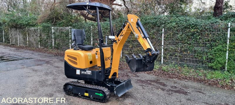 MINI PELLE - KPC - KT 12 SPRO - ETAT NEUF - Mini-ekskavators: foto 5 MINI PELLE - KPC - KT 12 SPRO - ETAT NEUF - Mini-ekskavators: foto 5