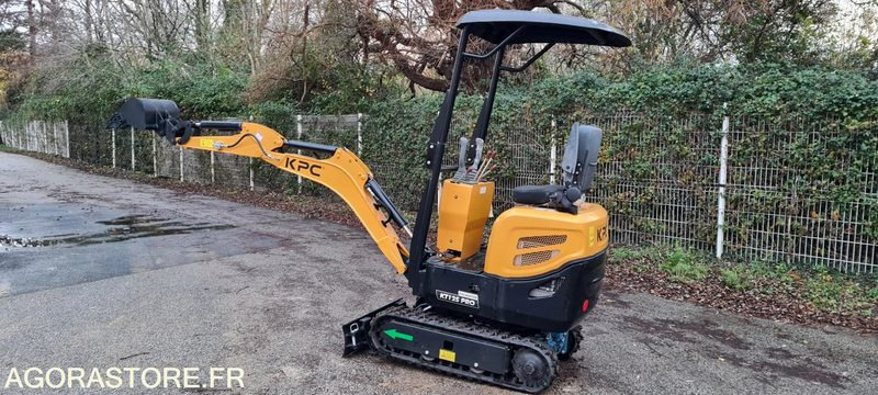 MINI PELLE - KPC - KT 12 SPRO - ETAT NEUF - Mini-ekskavators: foto 2 MINI PELLE - KPC - KT 12 SPRO - ETAT NEUF - Mini-ekskavators: foto 2