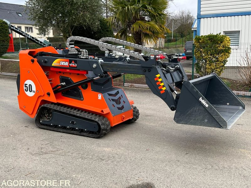 Mini chargeuse a chenilles 48cv - 2023 - Kāpurķēžu kompaktiekrāvējs: foto 3 Mini chargeuse a chenilles 48cv - 2023 - Kāpurķēžu kompaktiekrāvējs: foto 3