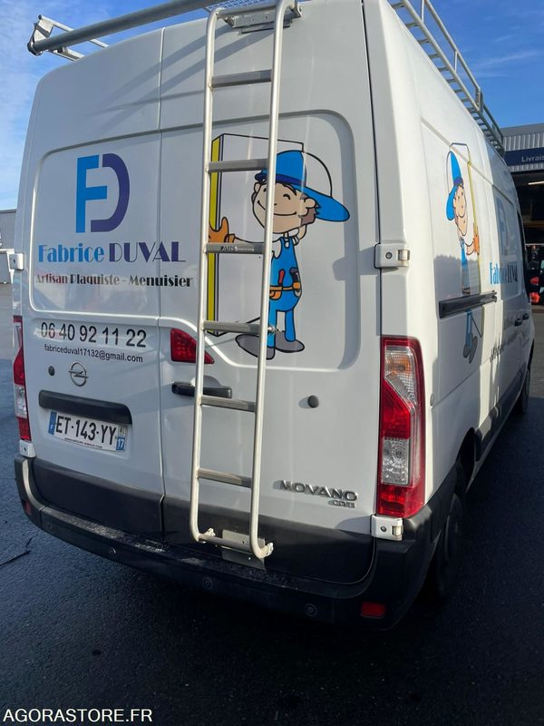 OPEL MOVANO - L2H2 - GALERIE ECHELLE - BOITE MECANIQUE - 2018 - 140 000 KM - Kravas mikroautobuss: foto 5 OPEL MOVANO - L2H2 - GALERIE ECHELLE - BOITE MECANIQUE - 2018 - 140 000 KM - Kravas mikroautobuss: foto 5