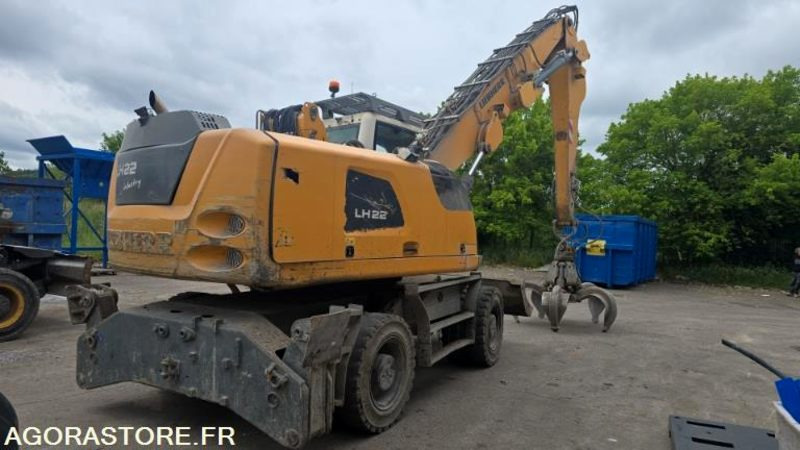 PELLE DE MANUTENTION SUR ROUE - LH22M LITRONIC LIEBHERR - 2017 / 12 053 HEURES - Ekskavators: foto 1 PELLE DE MANUTENTION SUR ROUE - LH22M LITRONIC LIEBHERR - 2017 / 12 053 HEURES - Ekskavators: foto 1