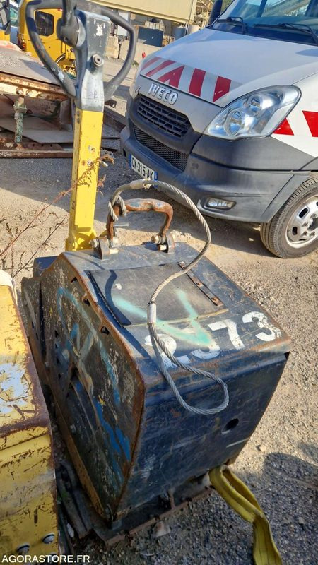 Plaque vibrante - Bomag 50/55 - Celtniecības maisītājs: foto 2 Plaque vibrante - Bomag 50/55 - Celtniecības maisītājs: foto 2