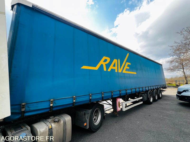 Semi-remorque Bâchée Fruehauf 2011 (3679) - Puspiekabe: foto 3 Semi-remorque Bâchée Fruehauf 2011 (3679) - Puspiekabe: foto 3