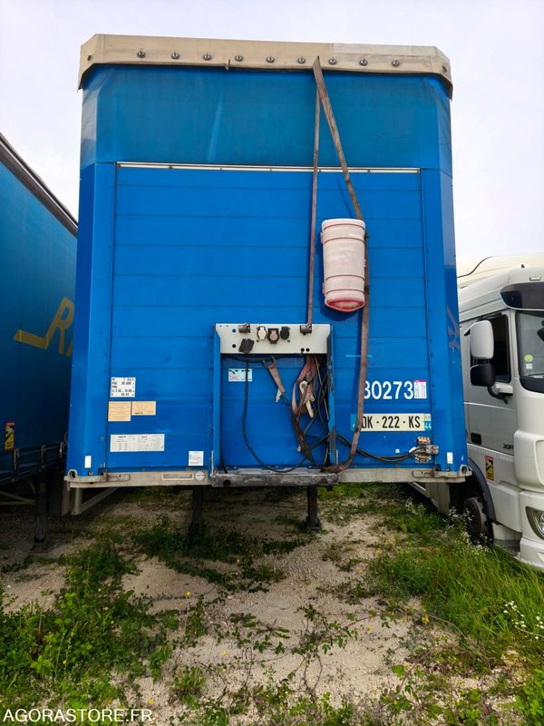 Semi-remorque Bâchée Schmitz 2014 (30273) - Puspiekabe: foto 1 Semi-remorque Bâchée Schmitz 2014 (30273) - Puspiekabe: foto 1