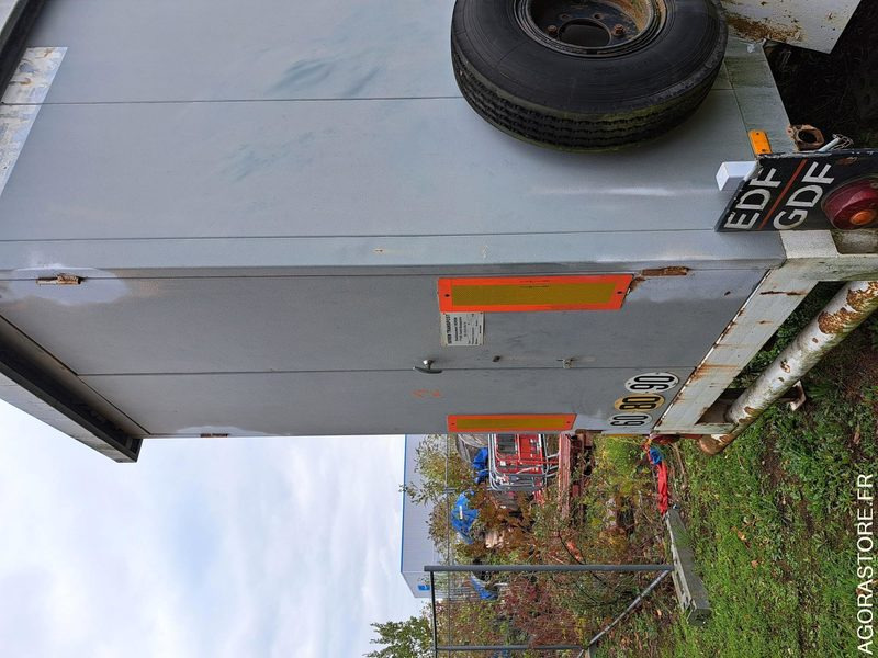 REMORQUE EQUIPEE TRANSFORMATEUR - Celtniecības maisītājs, Piekabe: foto 4 REMORQUE EQUIPEE TRANSFORMATEUR - Celtniecības maisītājs, Piekabe: foto 4