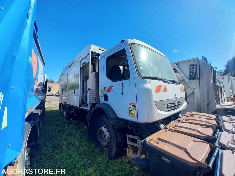 RENAULT 19T/LAVEUSE BACS - DT297FW - 2009 / 280 826 KM - Atkritumu vedējs: foto 1 RENAULT 19T/LAVEUSE BACS - DT297FW - 2009 / 280 826 KM - Atkritumu vedējs: foto 1