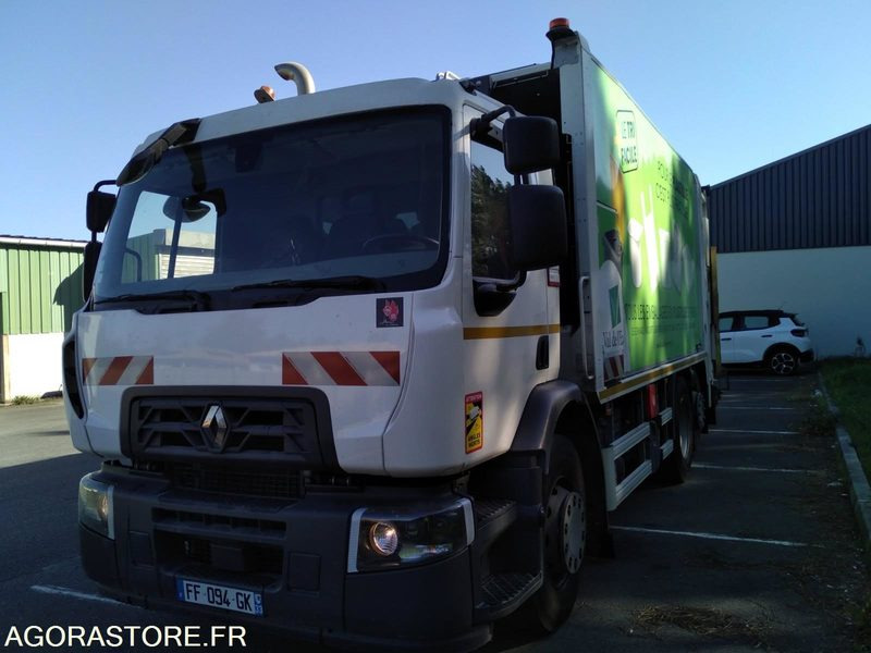 RENAULT - BOM 26T - 139528km - 2019 - Atkritumu vedējs: foto 1 RENAULT - BOM 26T - 139528km - 2019 - Atkritumu vedējs: foto 1