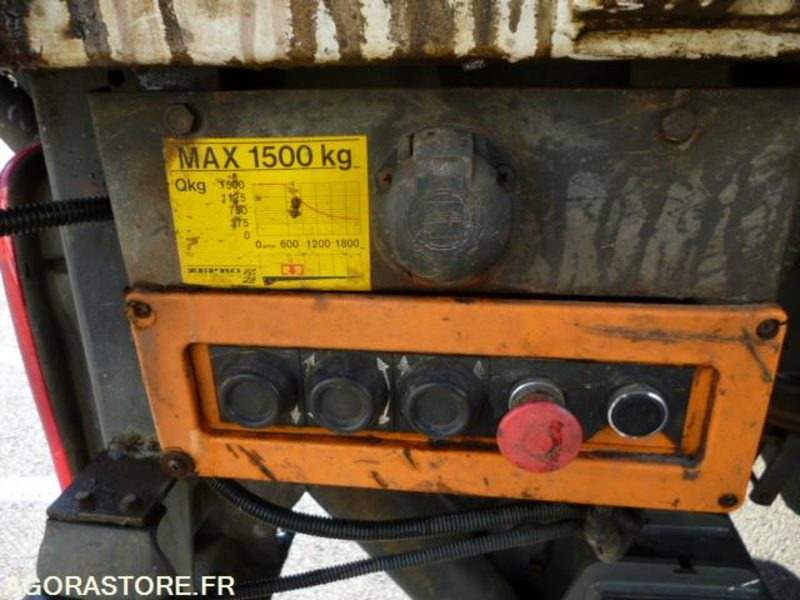 RENAULT MIDLUM 220 DCI BENNE HAYON 174900kms 2003 līzingu RENAULT MIDLUM 220 DCI BENNE HAYON 174900kms 2003: foto 12