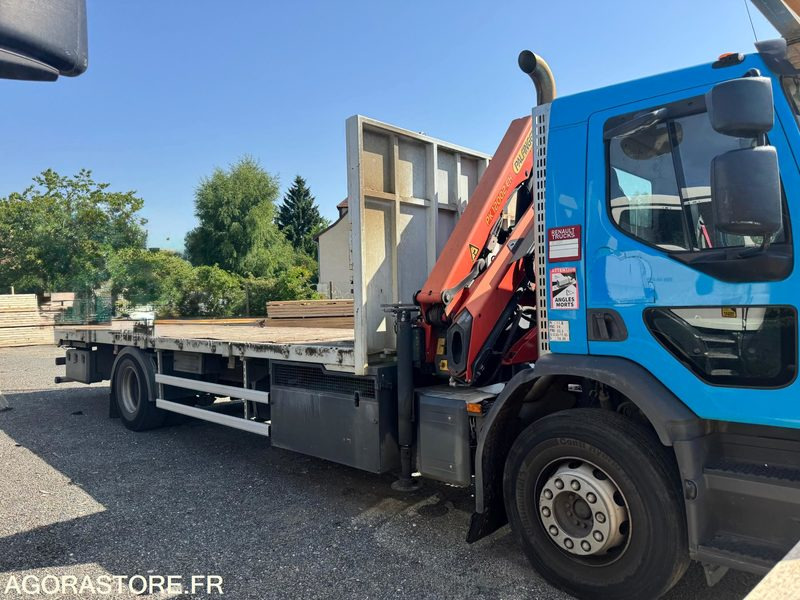 Renault C 320 plateau grue - année 2015 - Bortu kravas automašīna/ Platforma, Kravas auto ar manipulatoru: foto 1 Renault C 320 plateau grue - année 2015 - Bortu kravas automašīna/ Platforma, Kravas auto ar manipulatoru: foto 1