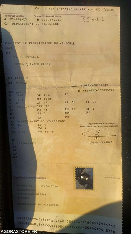 Vieglā automašīna Renault Zoe - 2016: foto 16