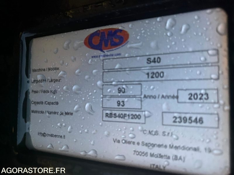 Godet Curage 1200mm S40 NEUF - Rezerves daļa - Celtniecības tehnika: foto 4 Godet Curage 1200mm S40 NEUF - Rezerves daļa - Celtniecības tehnika: foto 4