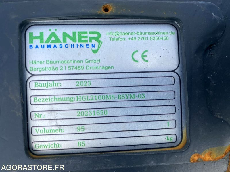 Godet Curage neuf 1000 mm MS03 - Rezerves daļa - Celtniecības tehnika: foto 4 Godet Curage neuf 1000 mm MS03 - Rezerves daļa - Celtniecības tehnika: foto 4