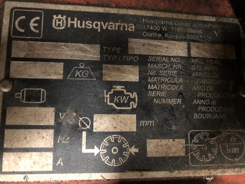 SCIE A SOL HUSQVARNA FS413 - 500 mm - Celtniecības maisītājs: foto 5 SCIE A SOL HUSQVARNA FS413 - 500 mm - Celtniecības maisītājs: foto 5