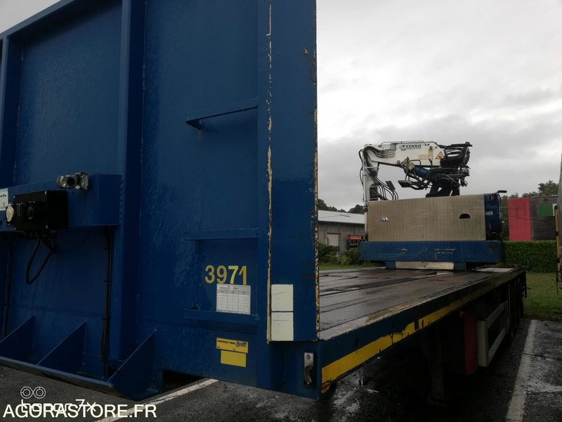 Semi-remorque Royen grue roulante Kennis 2014 (3971) - Bortu puspiekabe/ Platforma: foto 5 Semi-remorque Royen grue roulante Kennis 2014 (3971) - Bortu puspiekabe/ Platforma: foto 5