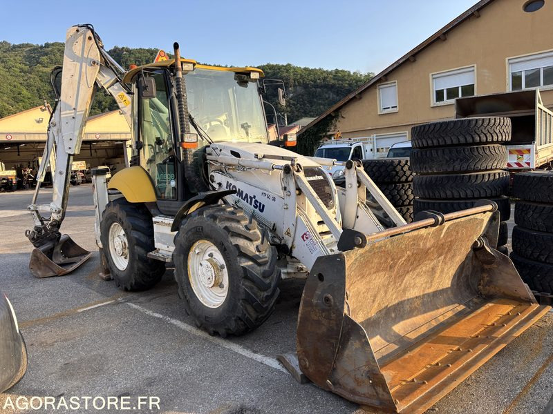 TRACTOPELLE KOMATSU WB93R MTP50-08 - 2008 - Ekskavators-iekrāvējs: foto 3 TRACTOPELLE KOMATSU WB93R MTP50-08 - 2008 - Ekskavators-iekrāvējs: foto 3