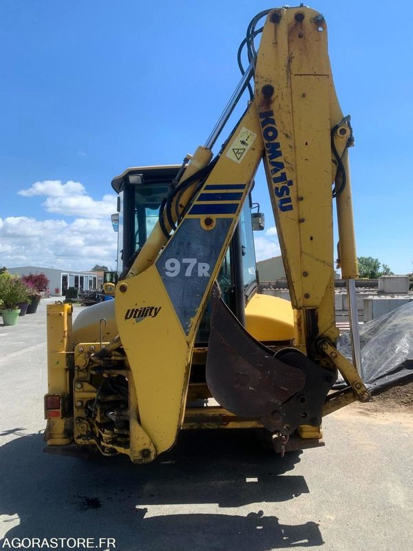 TRACTOPELLE | KOMATSU WB97R | 4358 heures - Ekskavators-iekrāvējs: foto 3 TRACTOPELLE | KOMATSU WB97R | 4358 heures - Ekskavators-iekrāvējs: foto 3