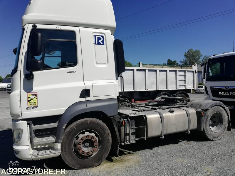 Tracteur DAF CF480 hydraulique - 2018 - 395350 kms (41481) - Vilcējs: foto 1 Tracteur DAF CF480 hydraulique - 2018 - 395350 kms (41481) - Vilcējs: foto 1