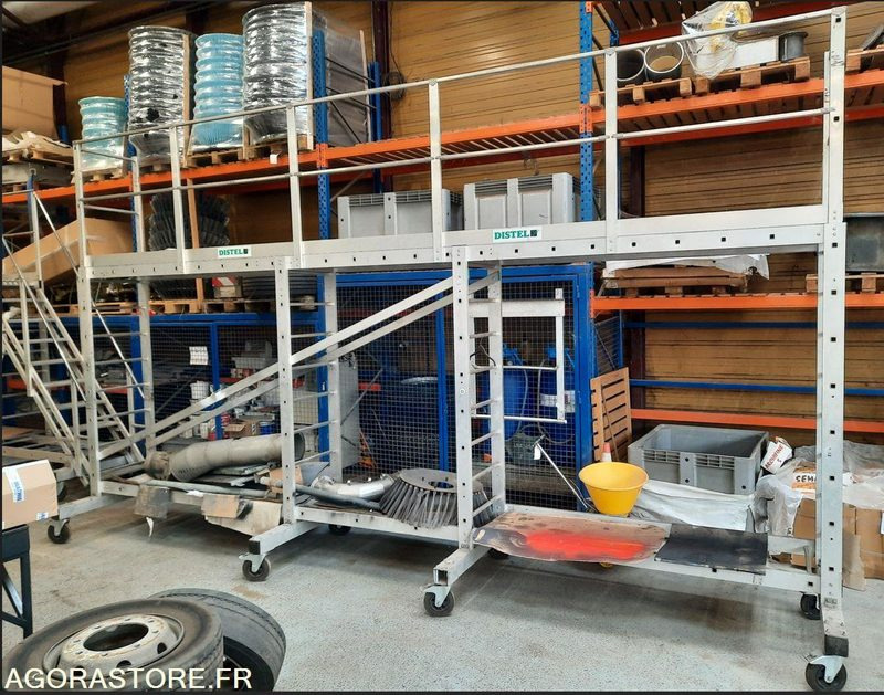 Échelle échafaudage DISTEL 6 METRES X 170X63 ECHELLE 190 VALEUR NEUF 18000 EU - Instrument/ Aprīkojums: foto 4 Échelle échafaudage DISTEL 6 METRES X 170X63 ECHELLE 190 VALEUR NEUF 18000 EU - Instrument/ Aprīkojums: foto 4