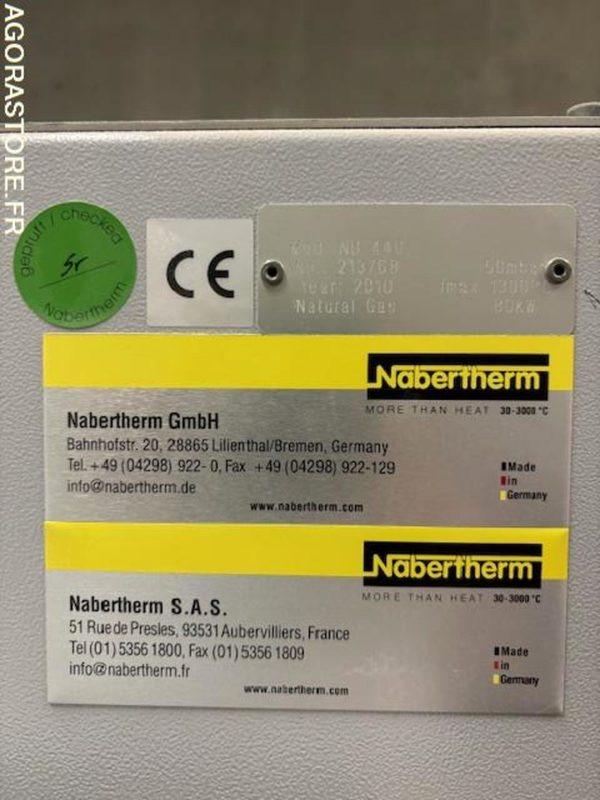 Four à gaz céramique Nabertherm NB 440 - Instrument/ Aprīkojums: foto 2 Four à gaz céramique Nabertherm NB 440 - Instrument/ Aprīkojums: foto 2
